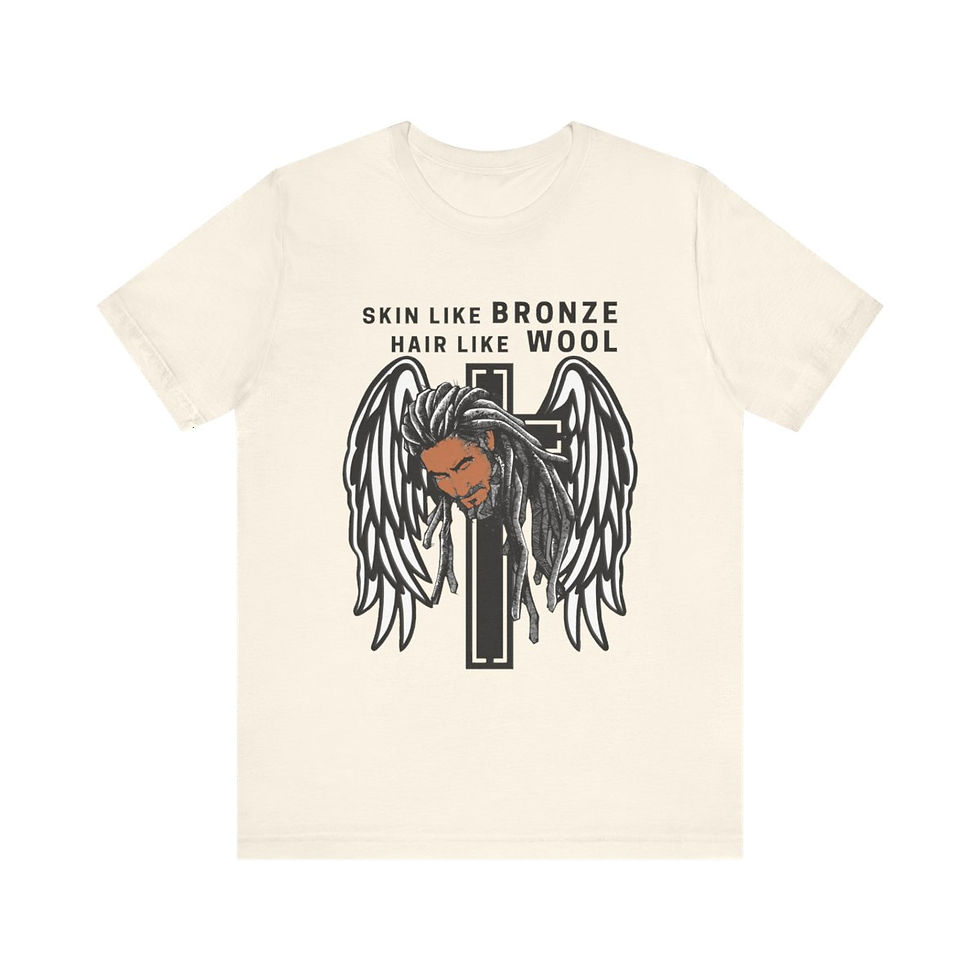 Thumbnail: Unisex Jersey Short Sleeve Tee | Skin Like Bronze Hair Like Wool