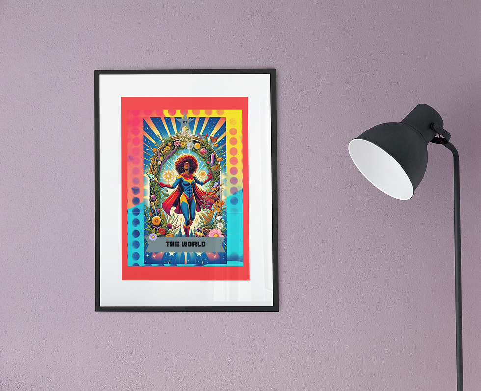 Thumbnail: Heroes Within Tarot Collection | The World