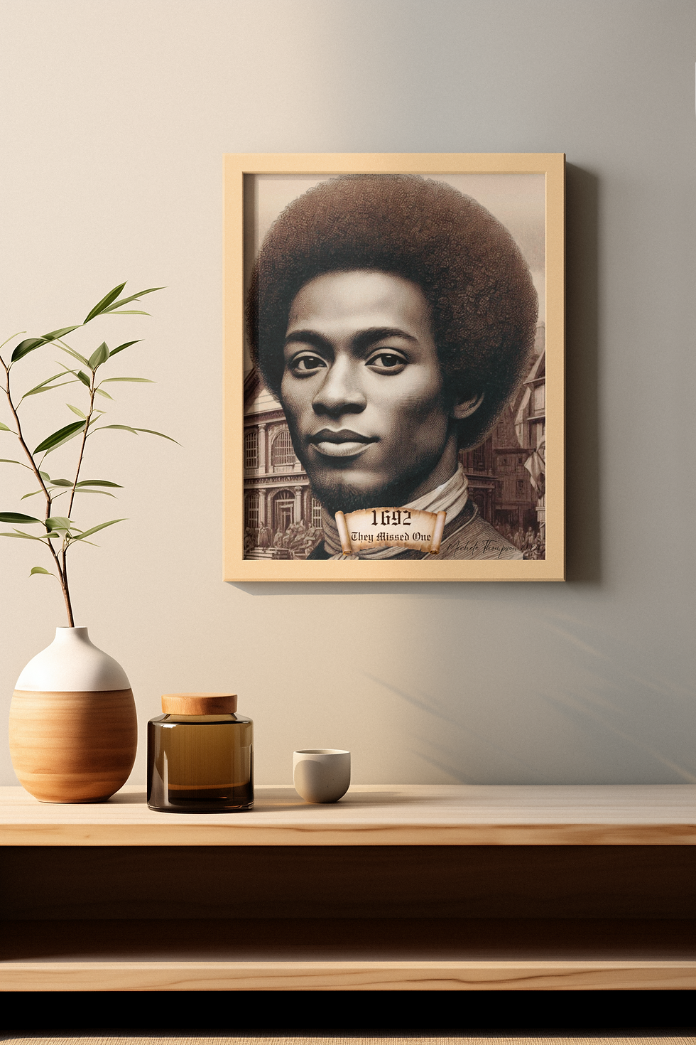 Thumbnail: 1692 Salem Art Print | Unspoken Resistance
