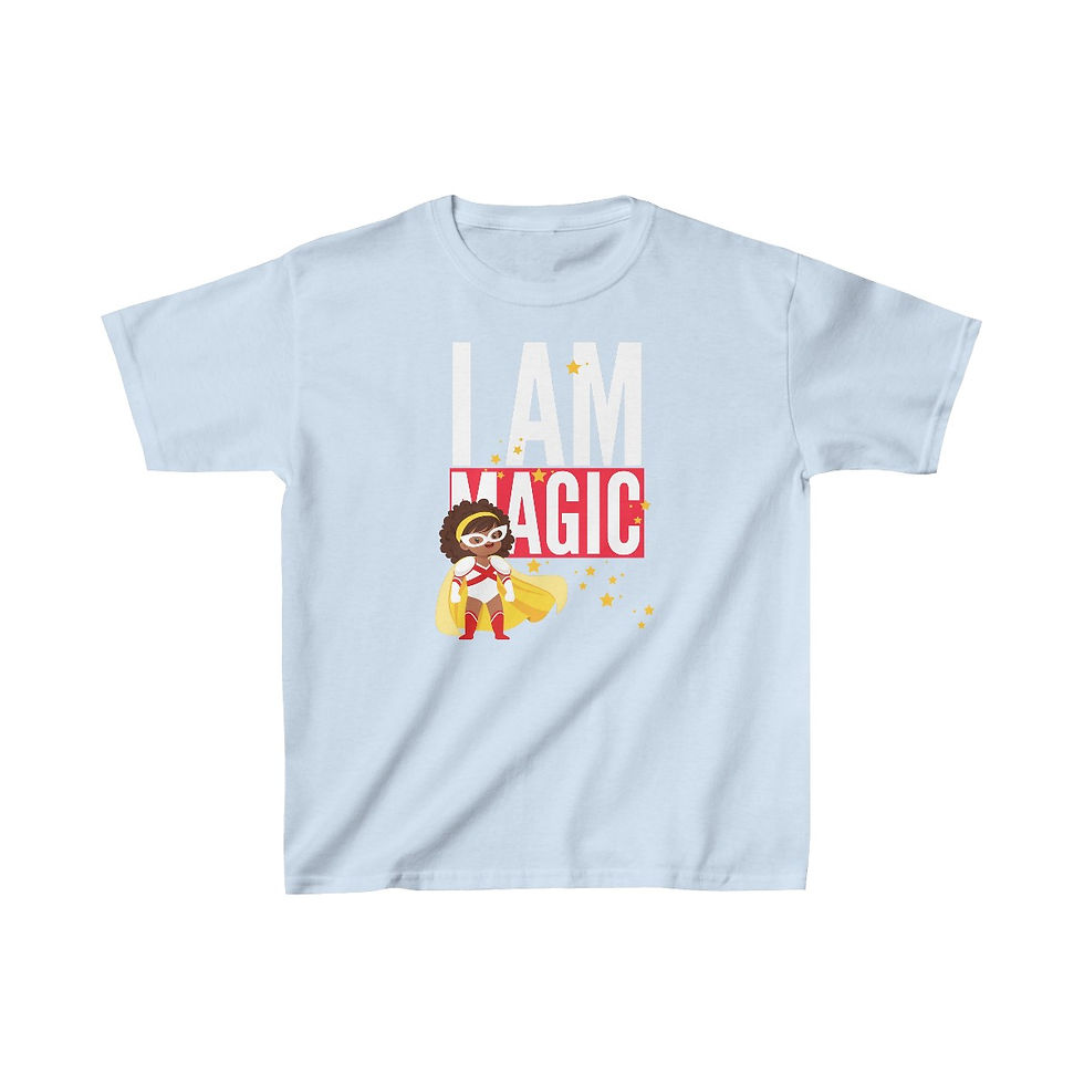 Thumbnail: Kids Youth Heavy Cotton™ Tee | I Am Magic