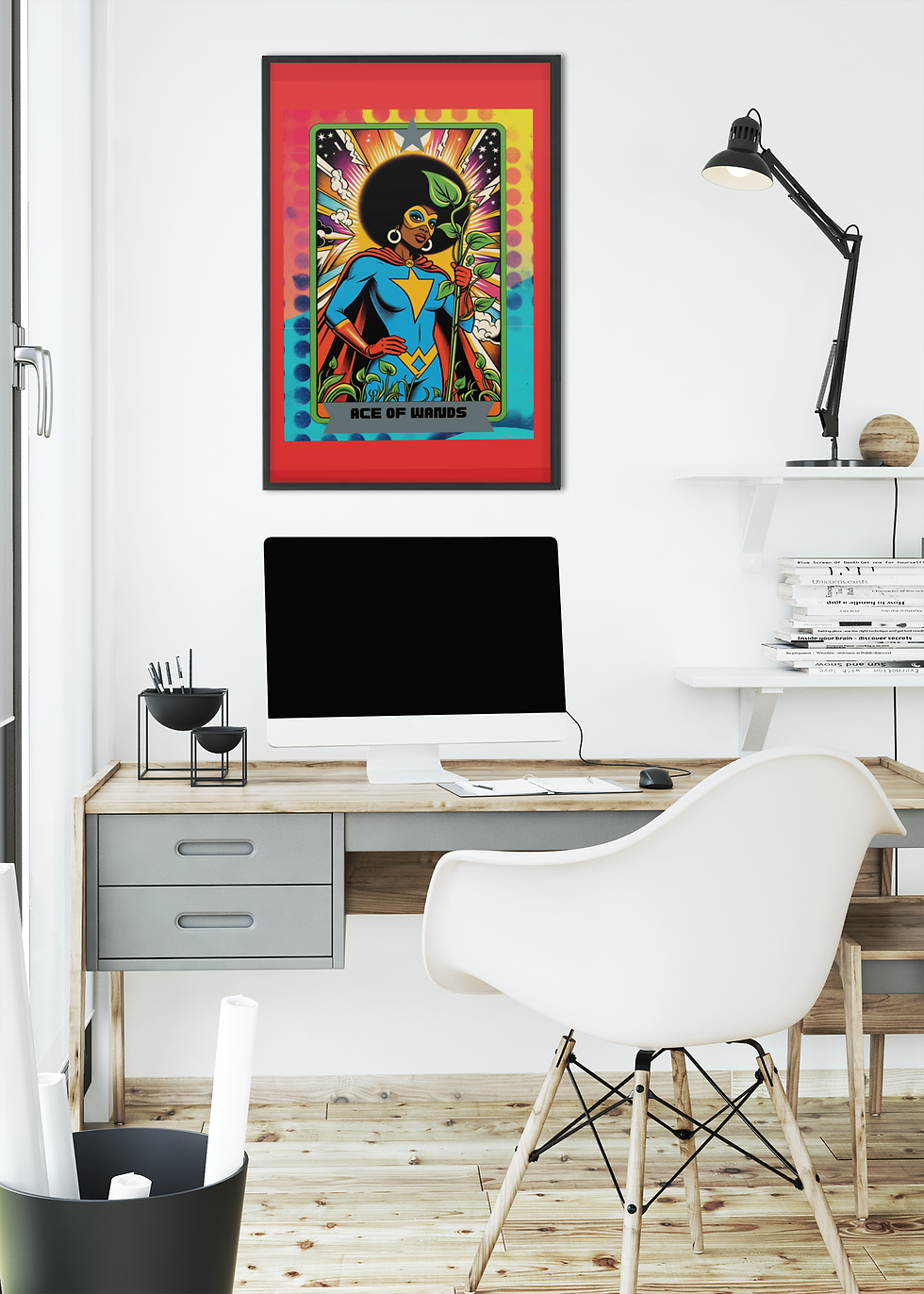 Thumbnail: Heroes Within Tarot Collection | Ace of Wands