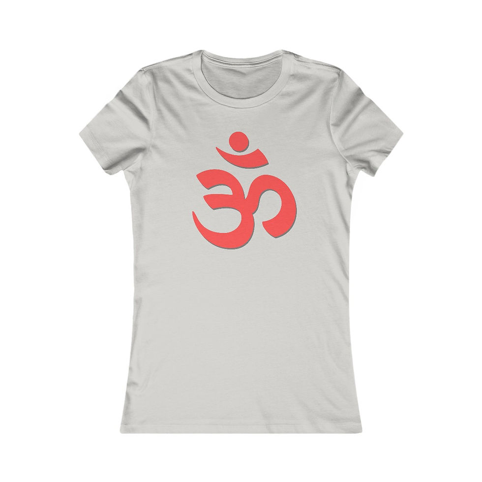 Thumbnail: Women's Red Om Favorite Tee