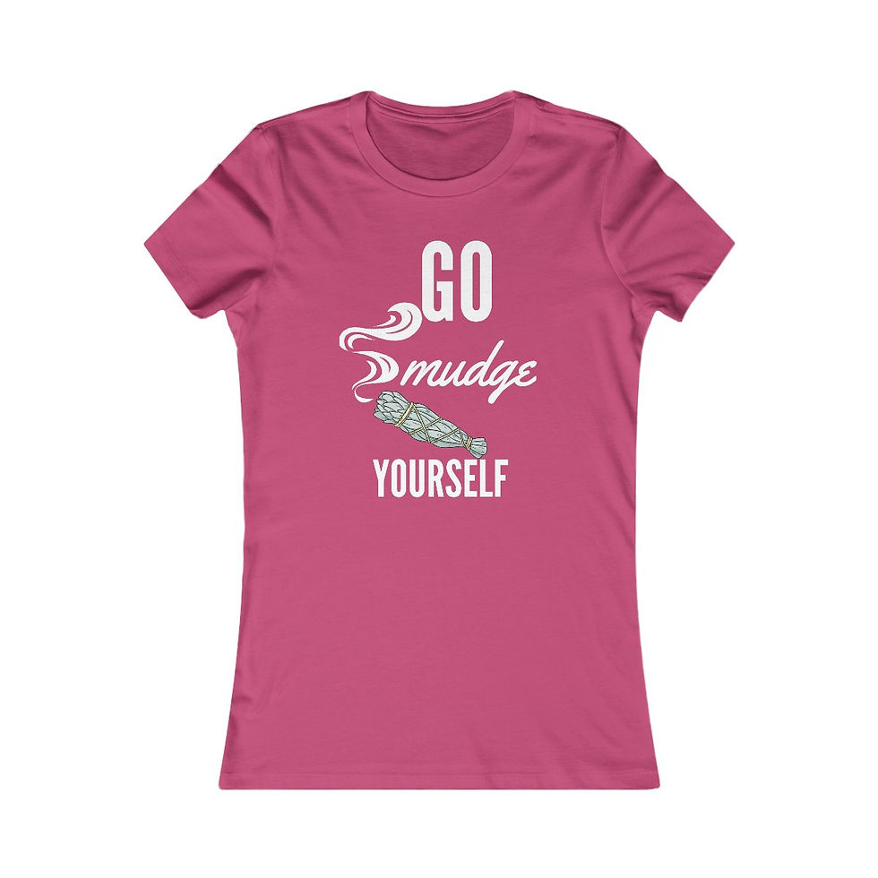 Thumbnail: Women's Go Smudge Yourself Favorite Tee