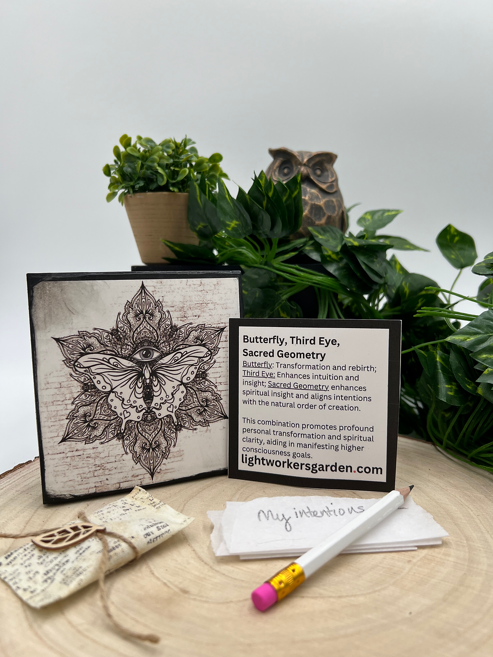 Thumbnail: Intention Boxes for Manifestation | Butterfly-Third Eye-Sacred Geometry