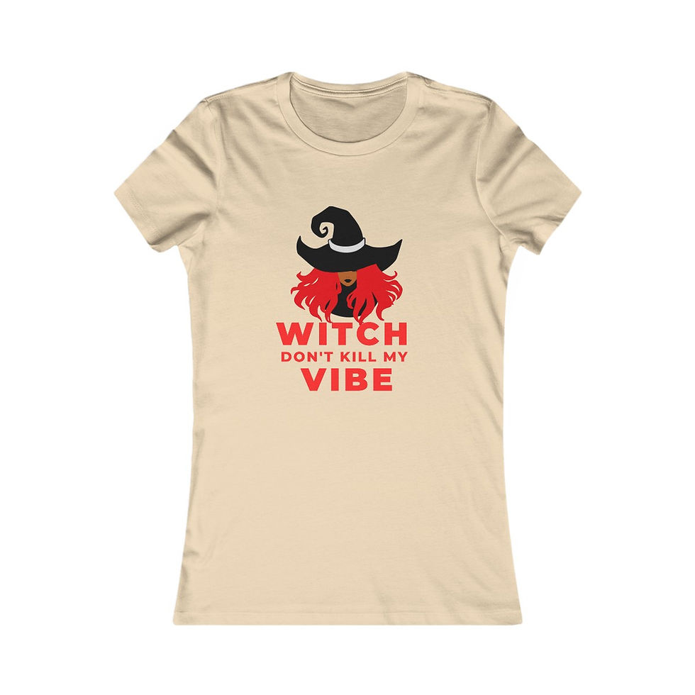 Thumbnail: Women's With Don't Kill My Vibe Favorite Tee | Afro
