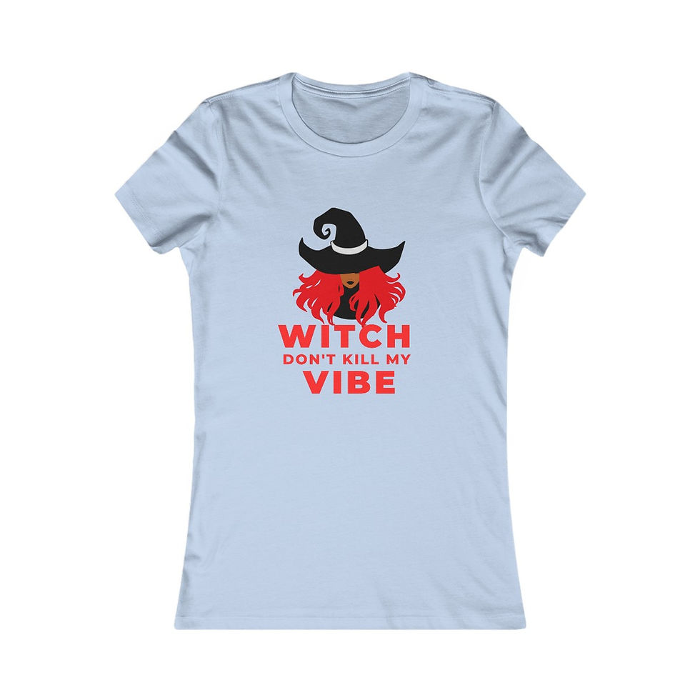 Thumbnail: Women's With Don't Kill My Vibe Favorite Tee | Afro
