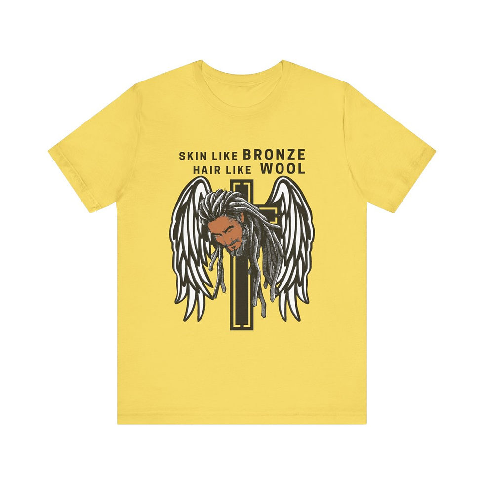 Thumbnail: Unisex Jersey Short Sleeve Tee | Skin Like Bronze Hair Like Wool