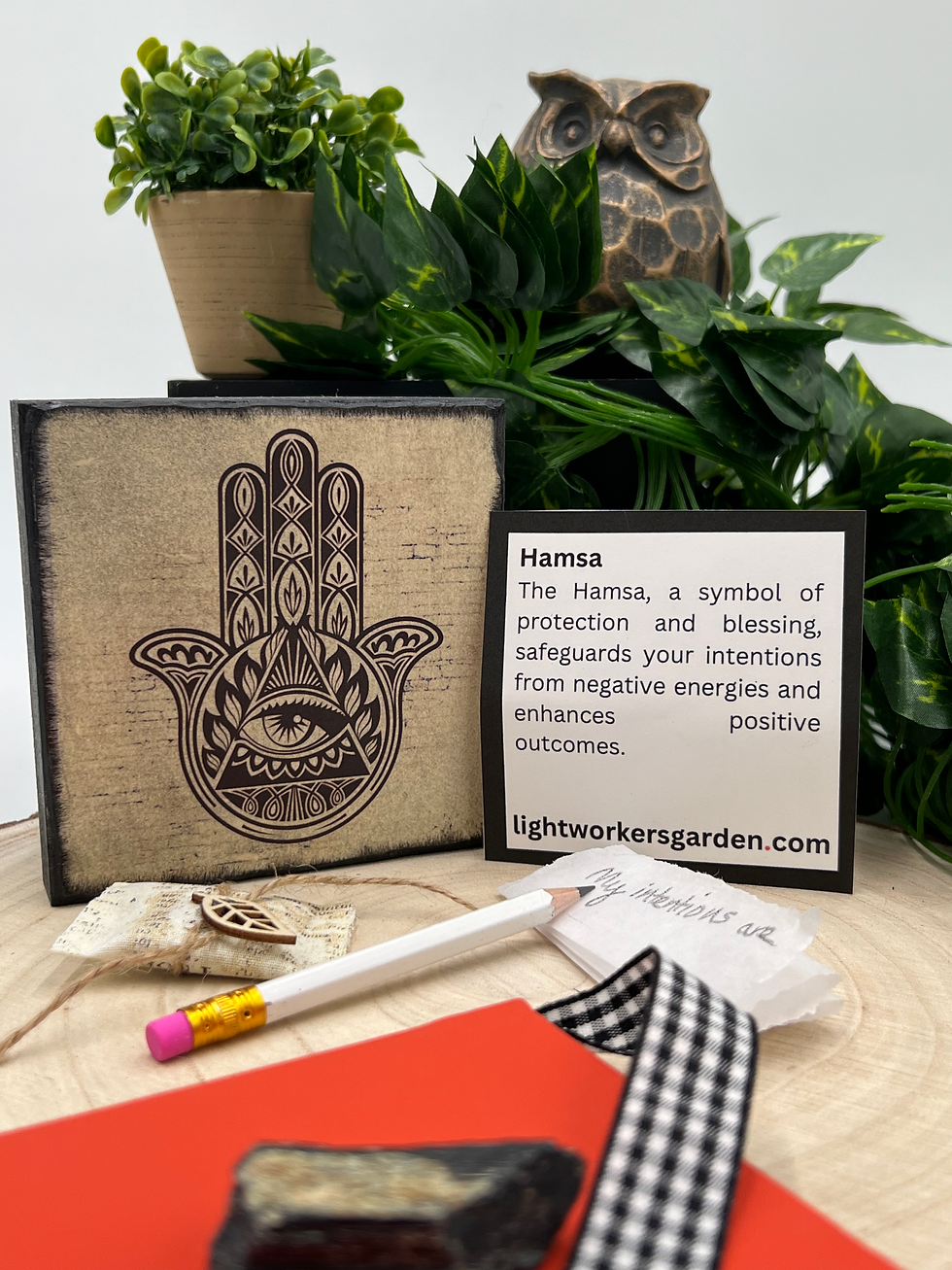 Thumbnail: Intention Boxes for Manifestation | Hamsa | Lightworkers Garden
