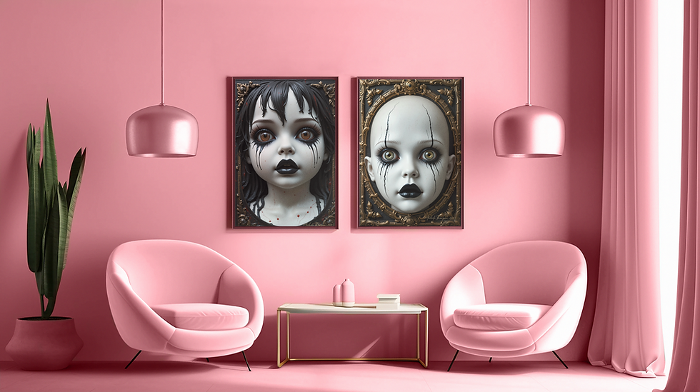 Thumbnail: Silent Cries: The Dollhead Diaries | Ebony Pulse