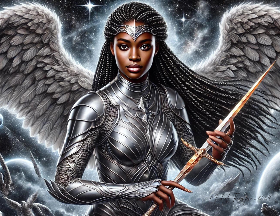Thumbnail: The Cosmic Guardians | Sword of Equilibrium: Angel of Justice