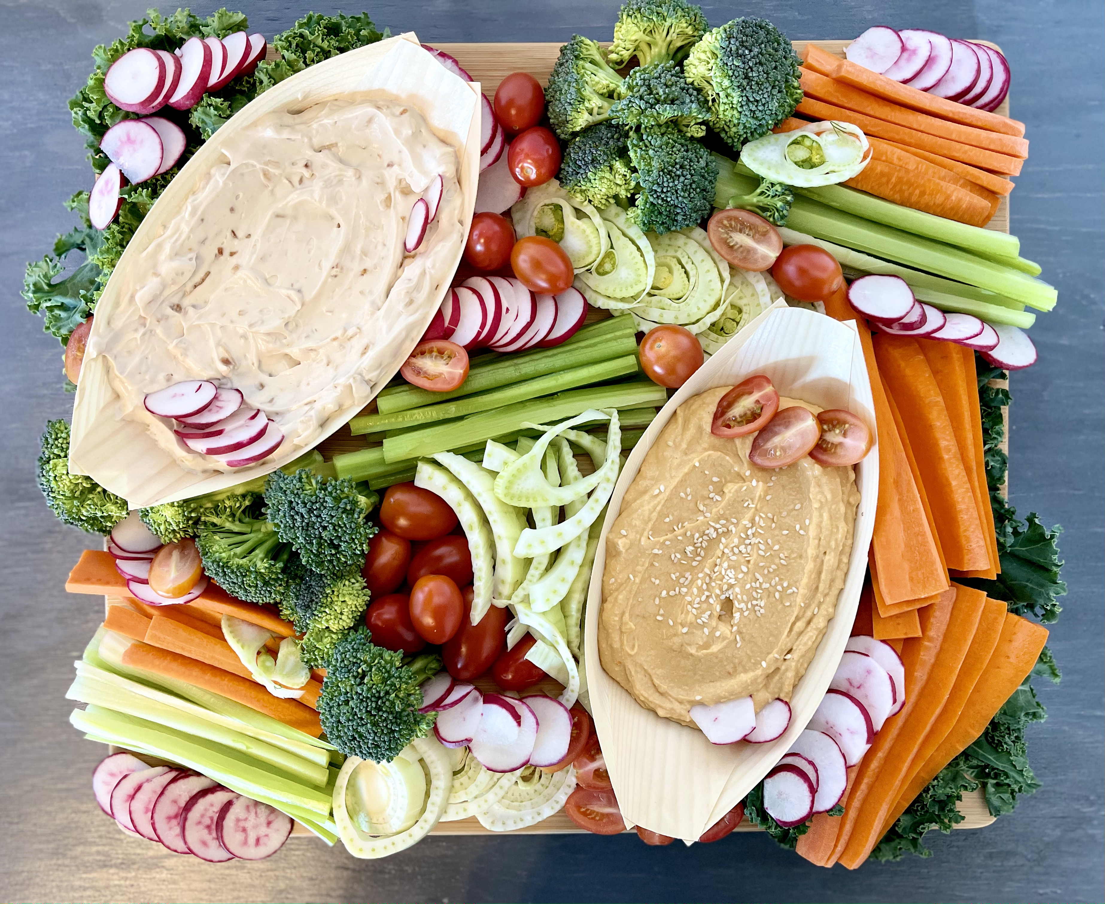 Arranged Food and Objects
