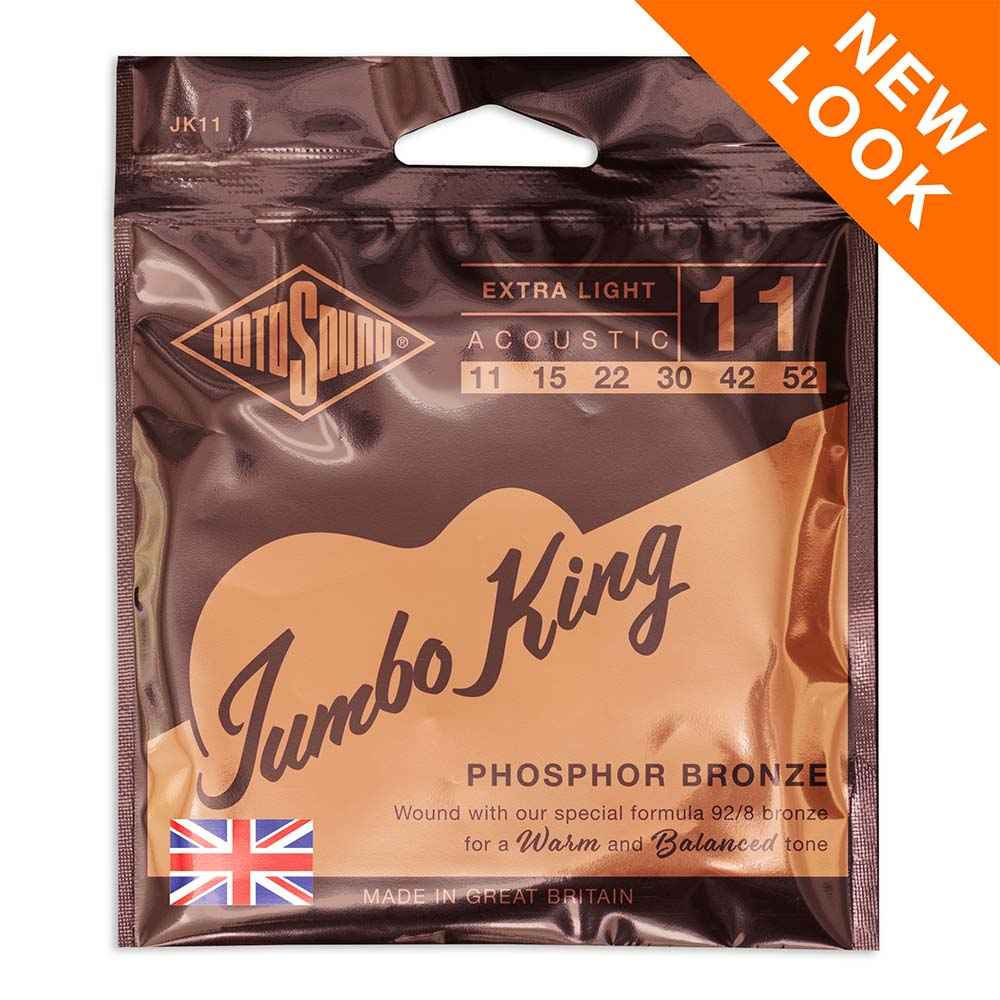 Rotosound JK11 Jumbo King Acoustic Guitar Strings