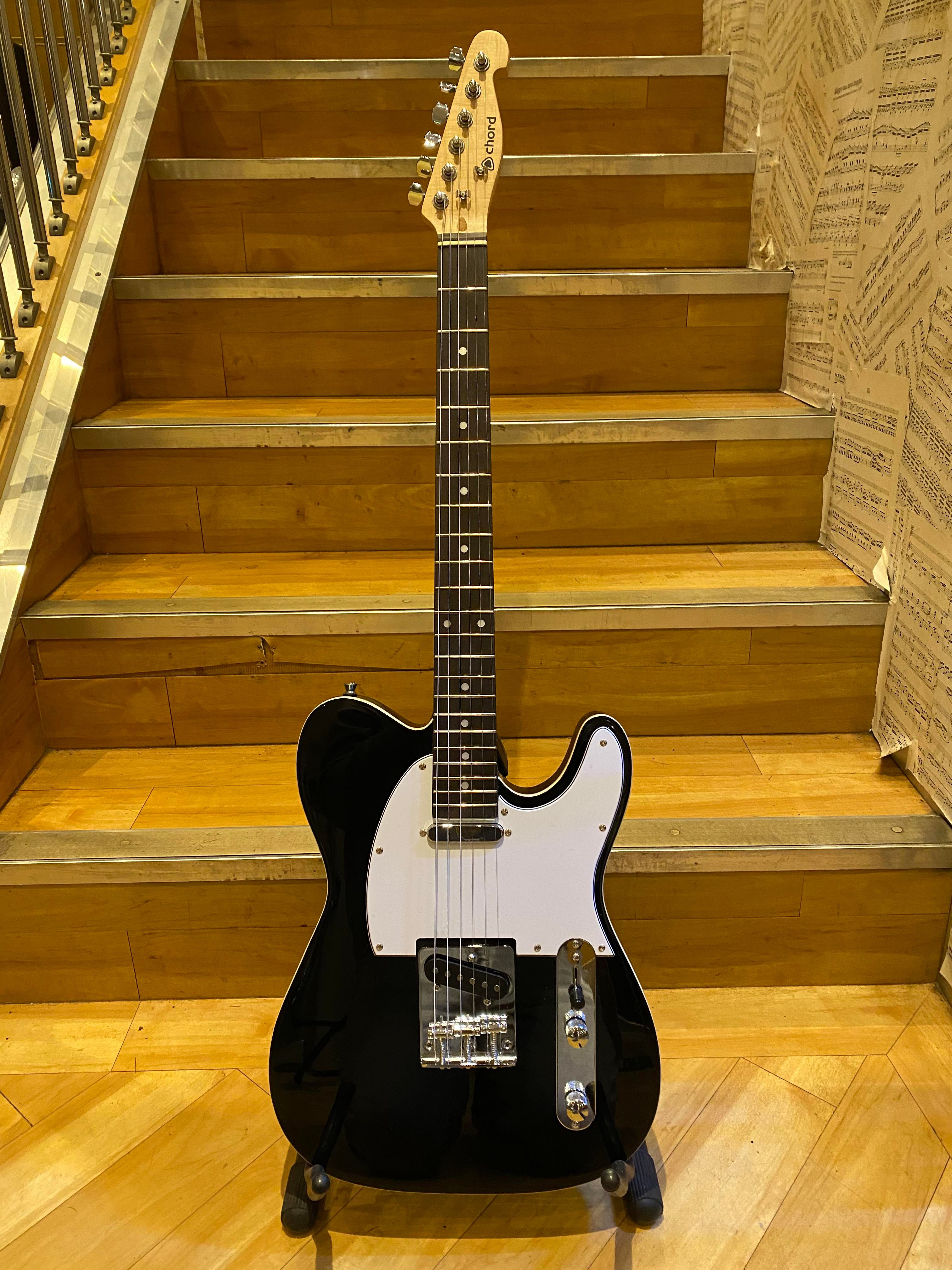 Chord CAL62 'Tele' Black/RW