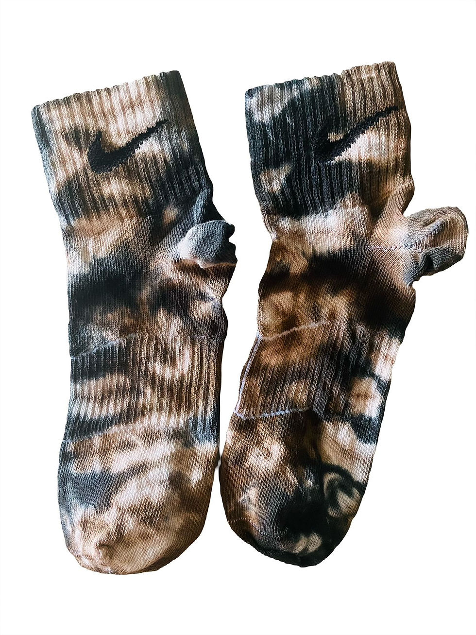 Thumbnail: MOCHA NIKE TIE DYE SOCKS