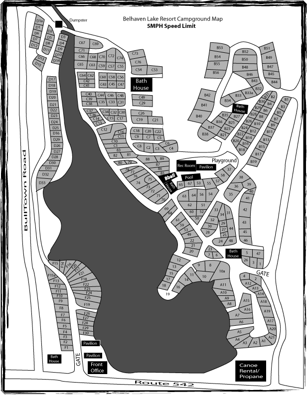 AVAILABILITY Belhaven Lake RV Resort Campground