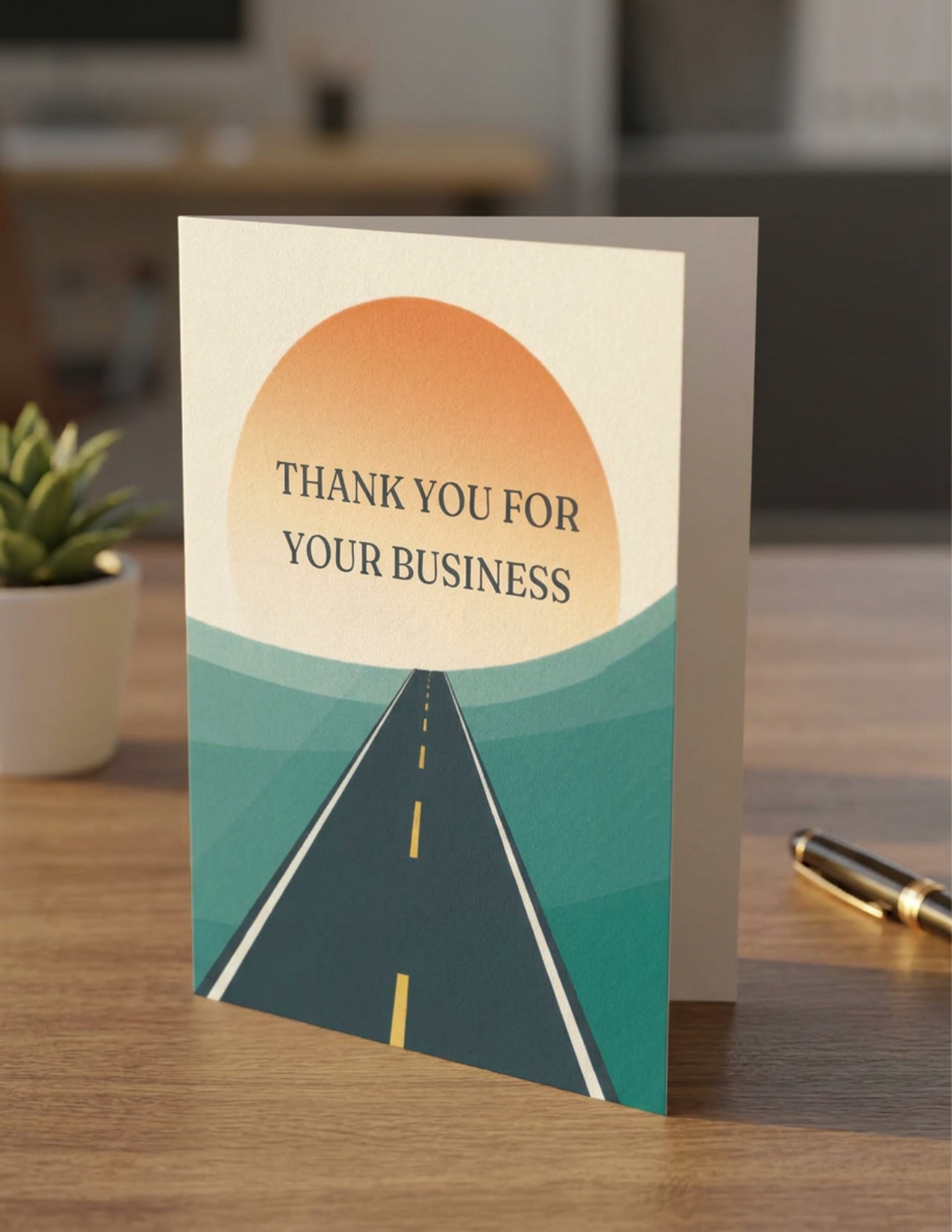 "Thank you for your business"