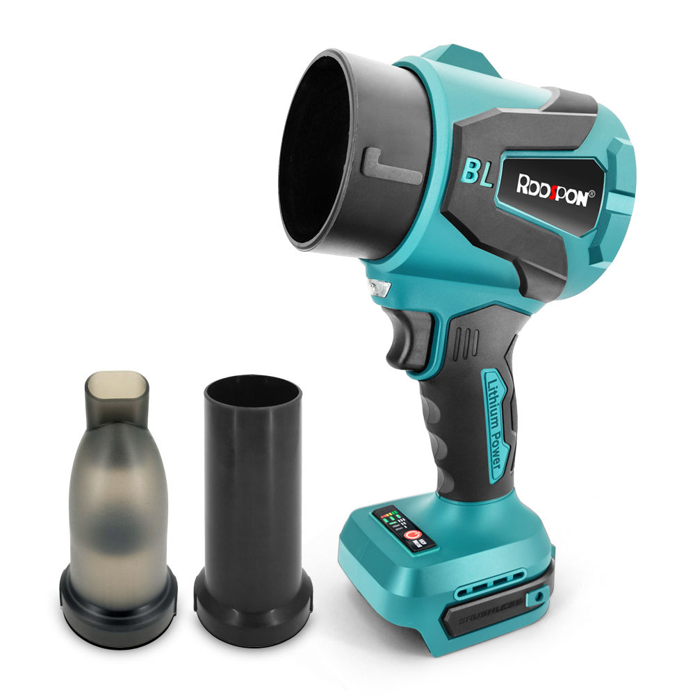 Elétrico turbo blowers 3 gears brushless cordless elétrico air blower hand dust