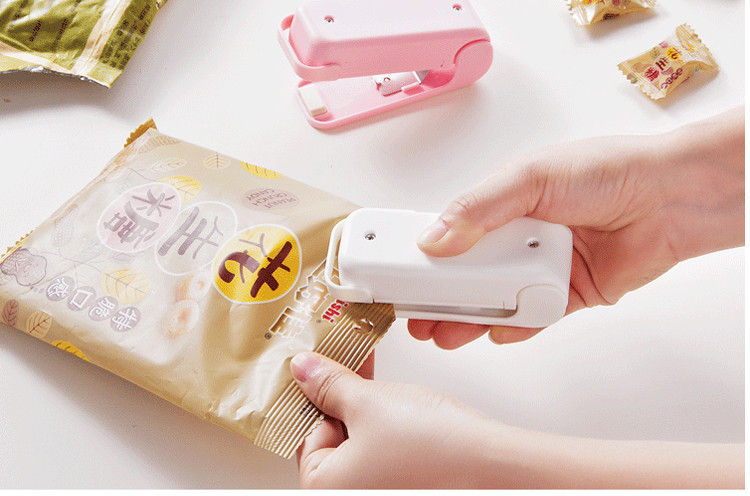 Miniatura: Mini hea bag seal machine package sealer bags thermal plastic food bag
