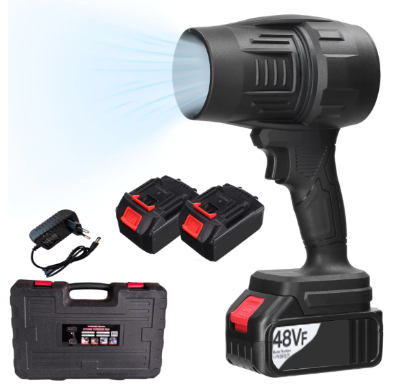 Portátil turbo blower usb recarroregável 2 batteries bivolt - neverdie store