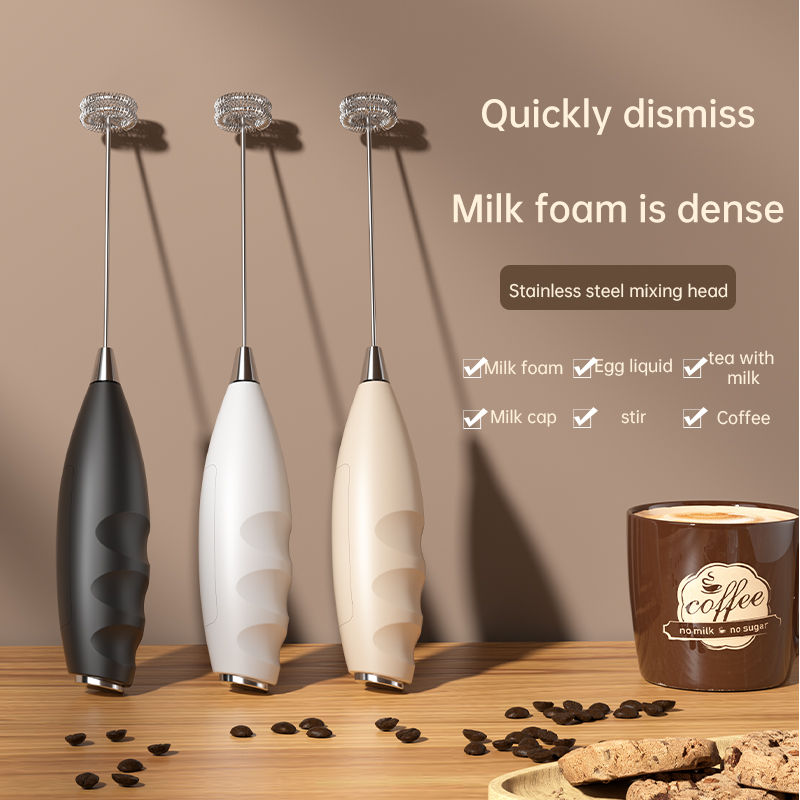 Miniatura: Elétrico handheld egg beater, small cream and egg frother for baking, outdoor fo