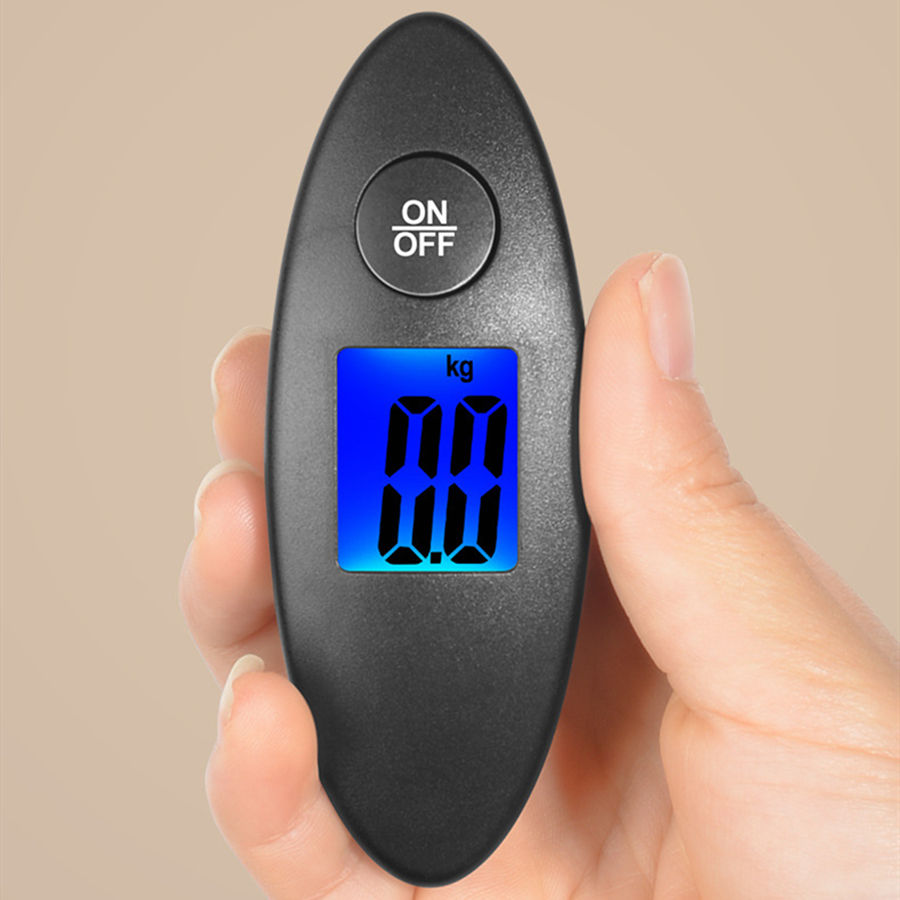 Miniatura: 40kg/100g portátil luggage scale high precision travel digital hanging scales wi