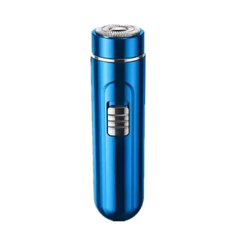 Miniatura: Compact & convenient elétrico razor para men - usb recarregável, wet & dry, easy