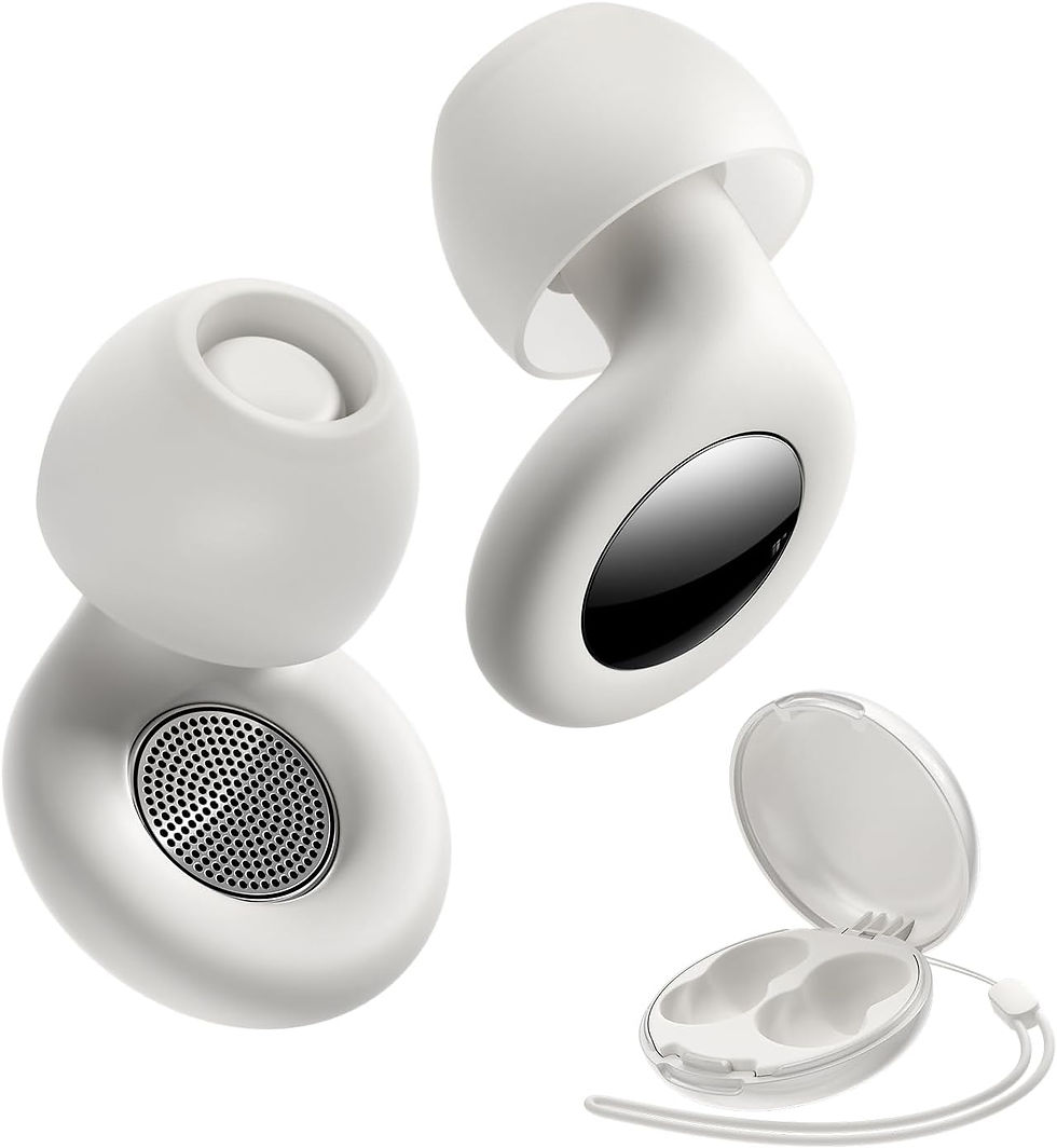 Miniatura: Silicone ear plugs para sleeping 25db noise cancelling hearing protection