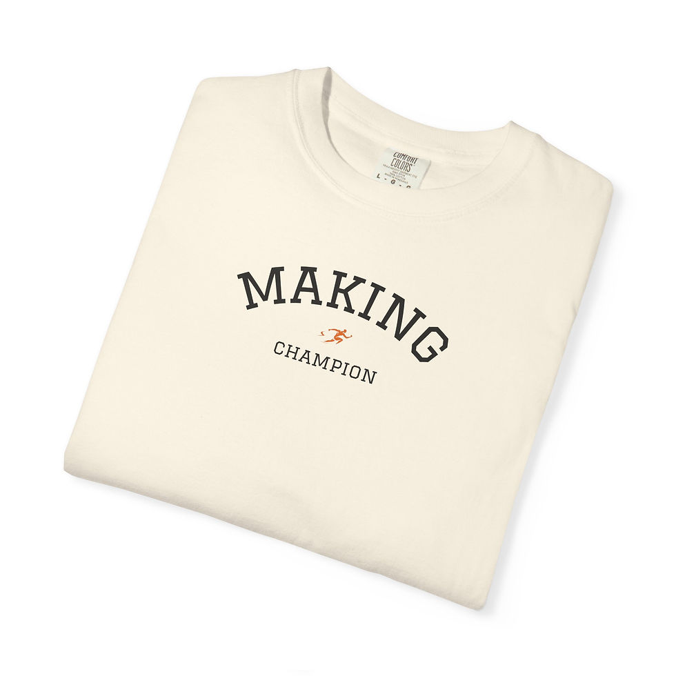 Thumbnail: "Making Champion" Active Sport T-shirt for Athletes