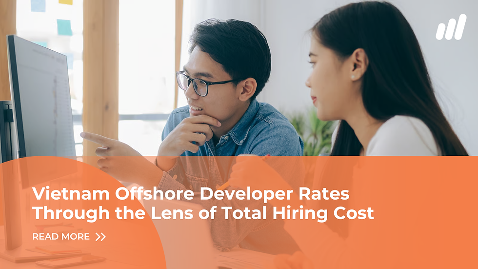Vietnam offshore developer rates