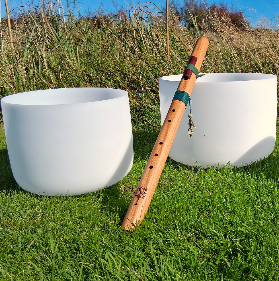 Thumbnail: Jungle Green Flute (A 432Hz) + Cotton Bag