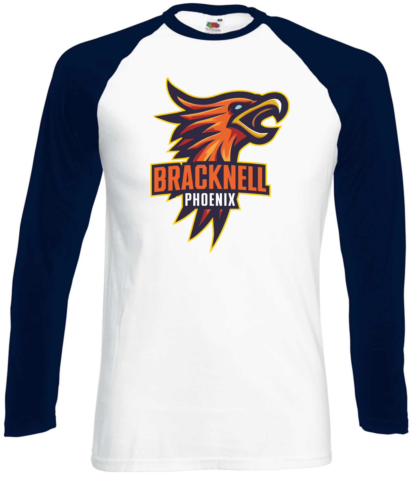 Long Sleeve Contrast Baseball T-Shirt