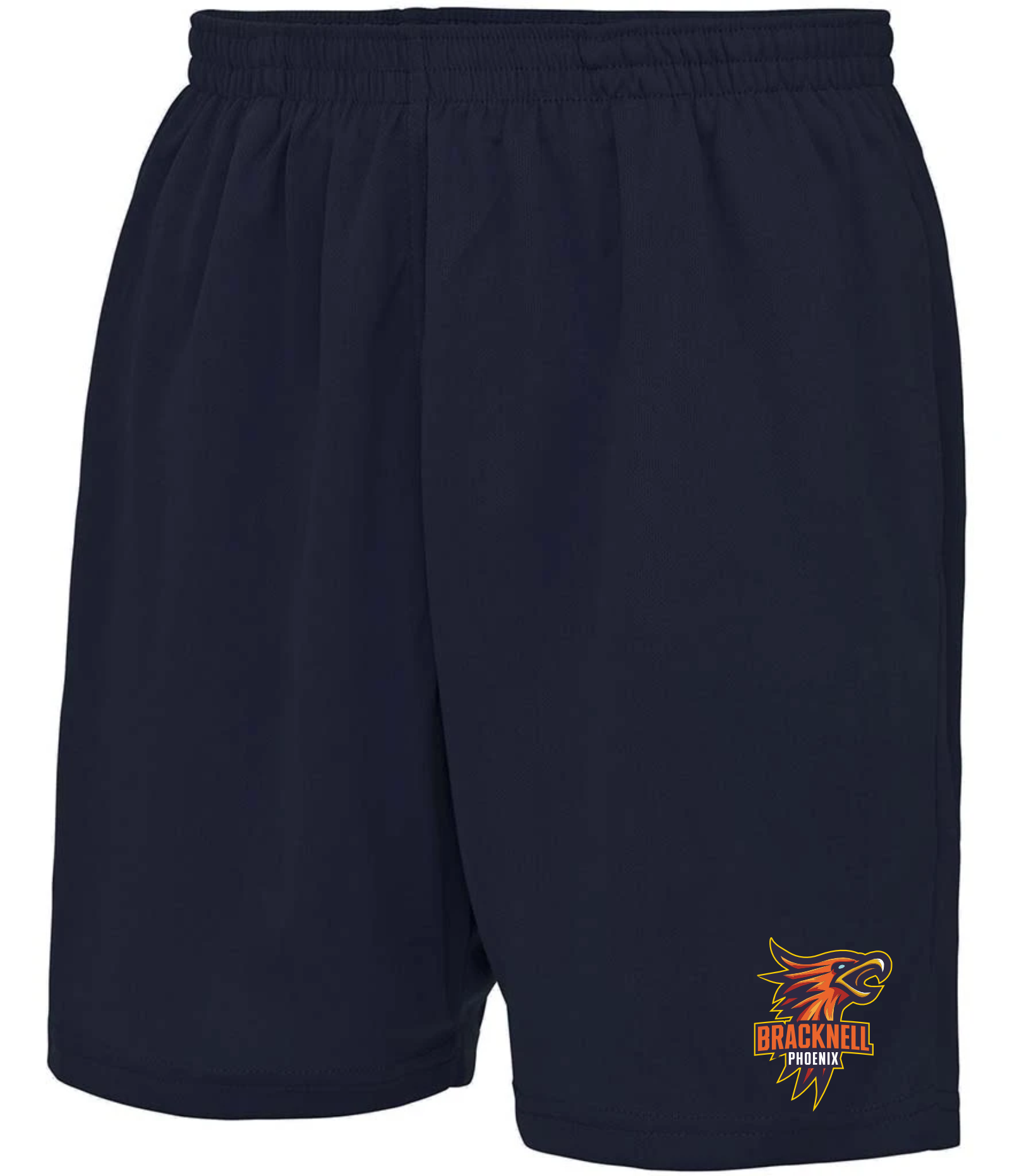Navy Mesh Lined Shorts