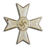 Válečný záslužný kříž I. třídy (bez mečů) - Kriegsverdienstkreuz I. Klasse (ohne Schwerter).