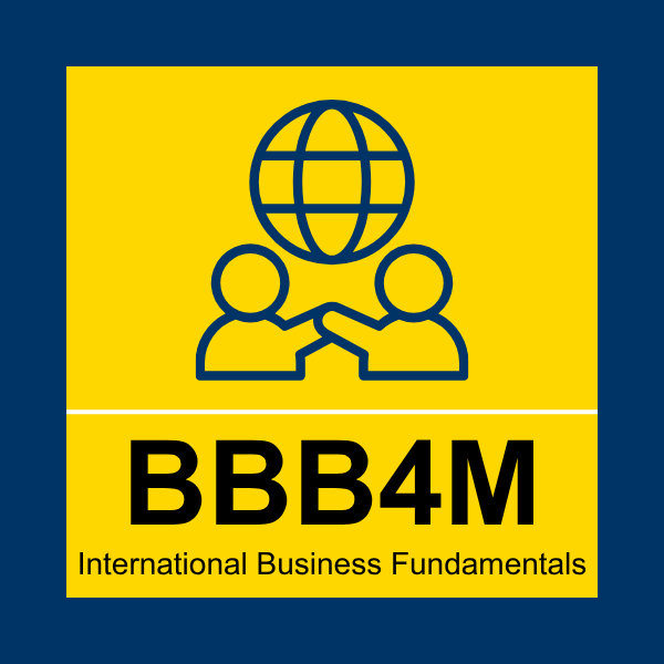 BBB4M, Grade 12, International Business Fundamentals