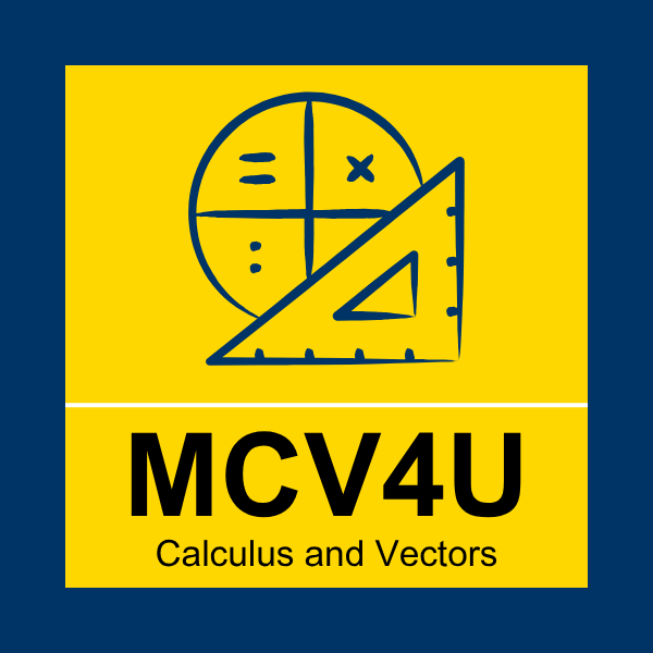 MCV4U, Grade 12, Calculus and Vectors