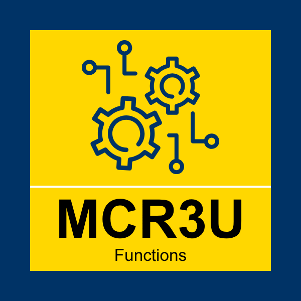 MCR3U, Grade 11, Functions