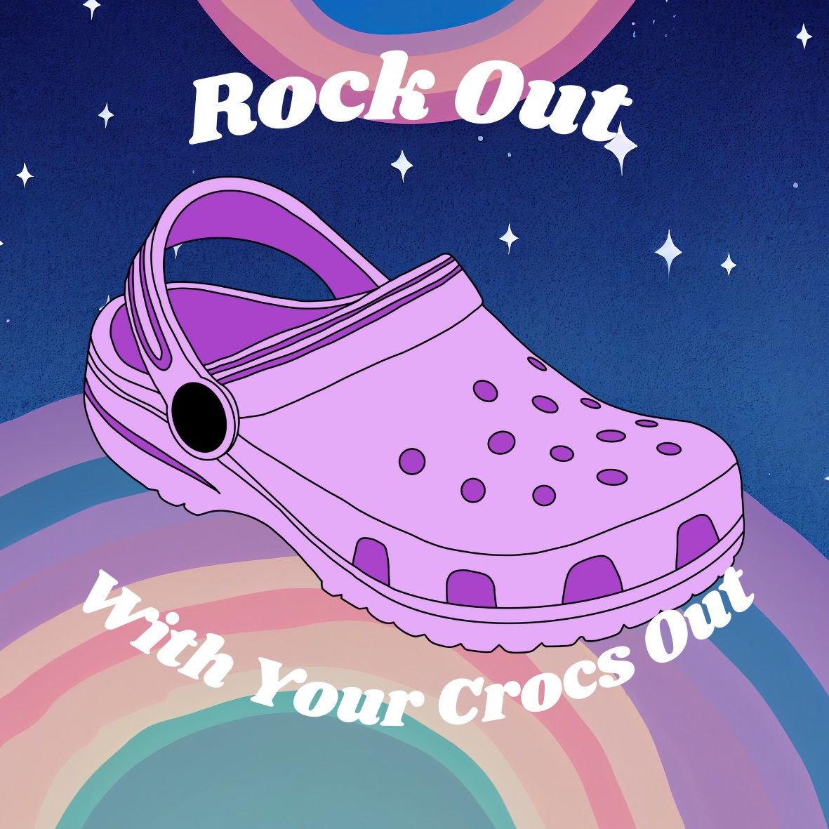 Croc Sticker