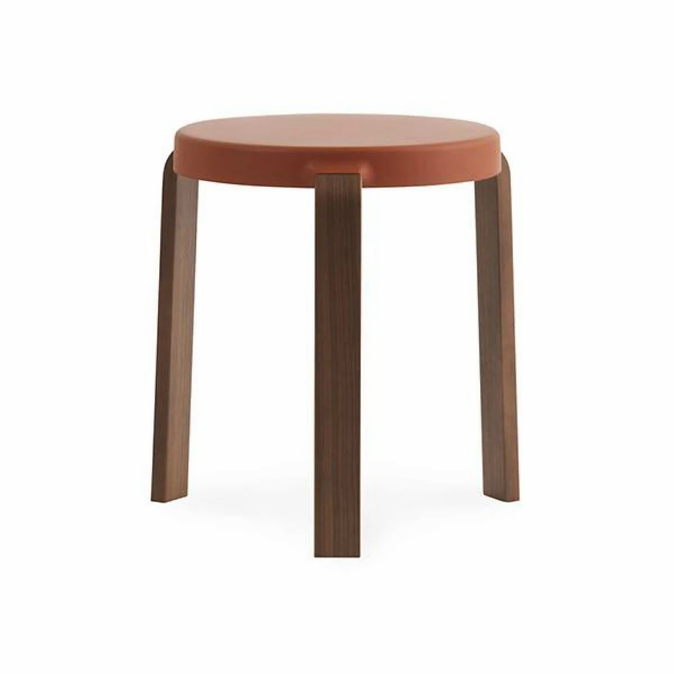 Thumbnail: Normann Copenhagen Tap stool, walnut
