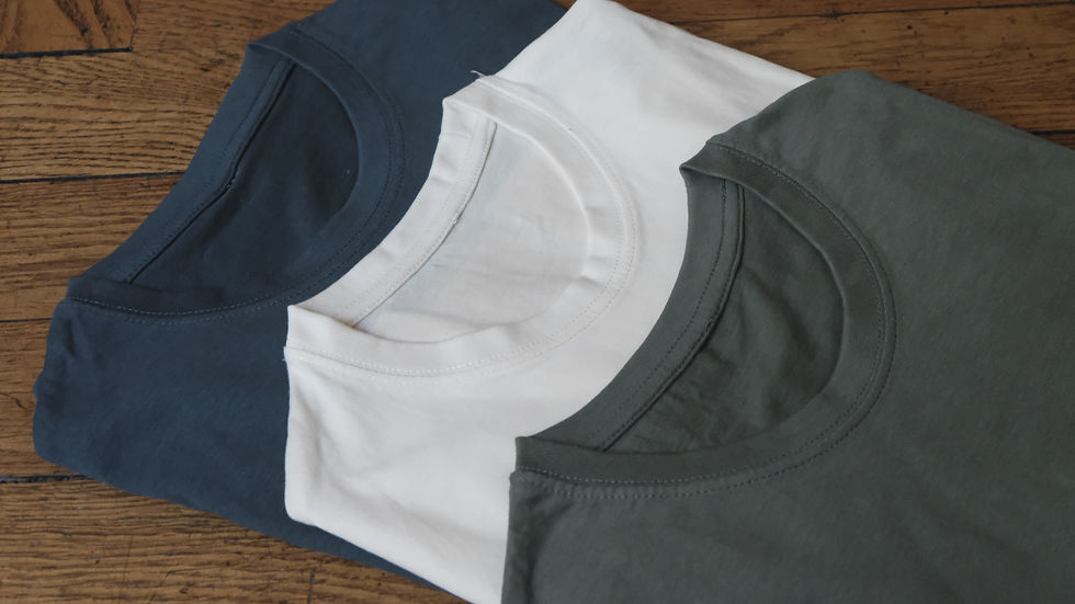 Miniature : Trio tee shirts Lords marine crème kaki