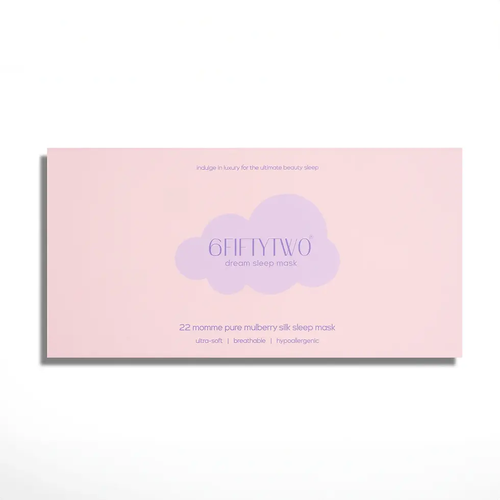 Thumbnail: Silk Sleeping Mask - Bubblegum