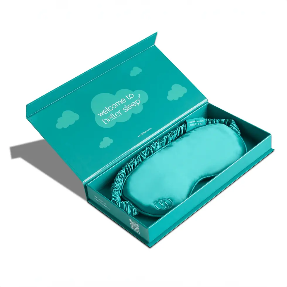 Thumbnail: Silk Sleeping Mask - Viridian