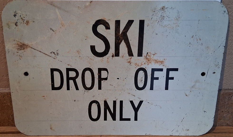 Colorado Ski sign