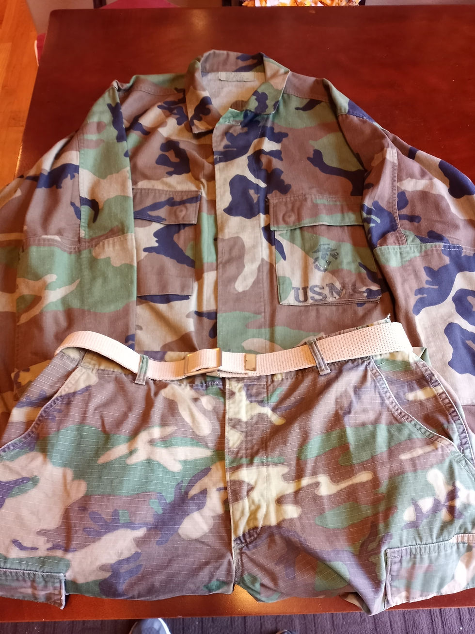 Vietnam platoon commander uniform