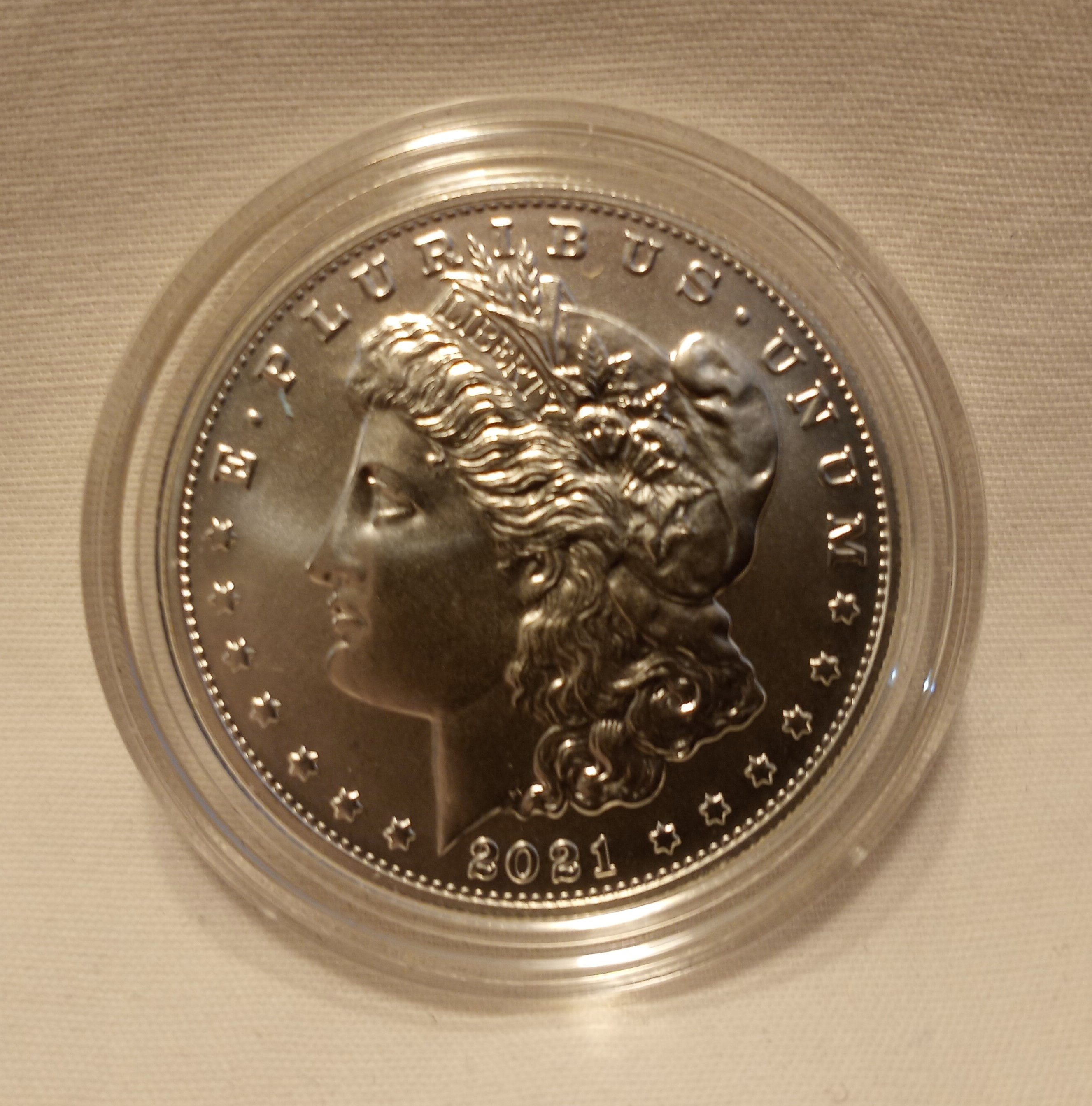 2021 Silver Morgan Dollar New Orleans Mint