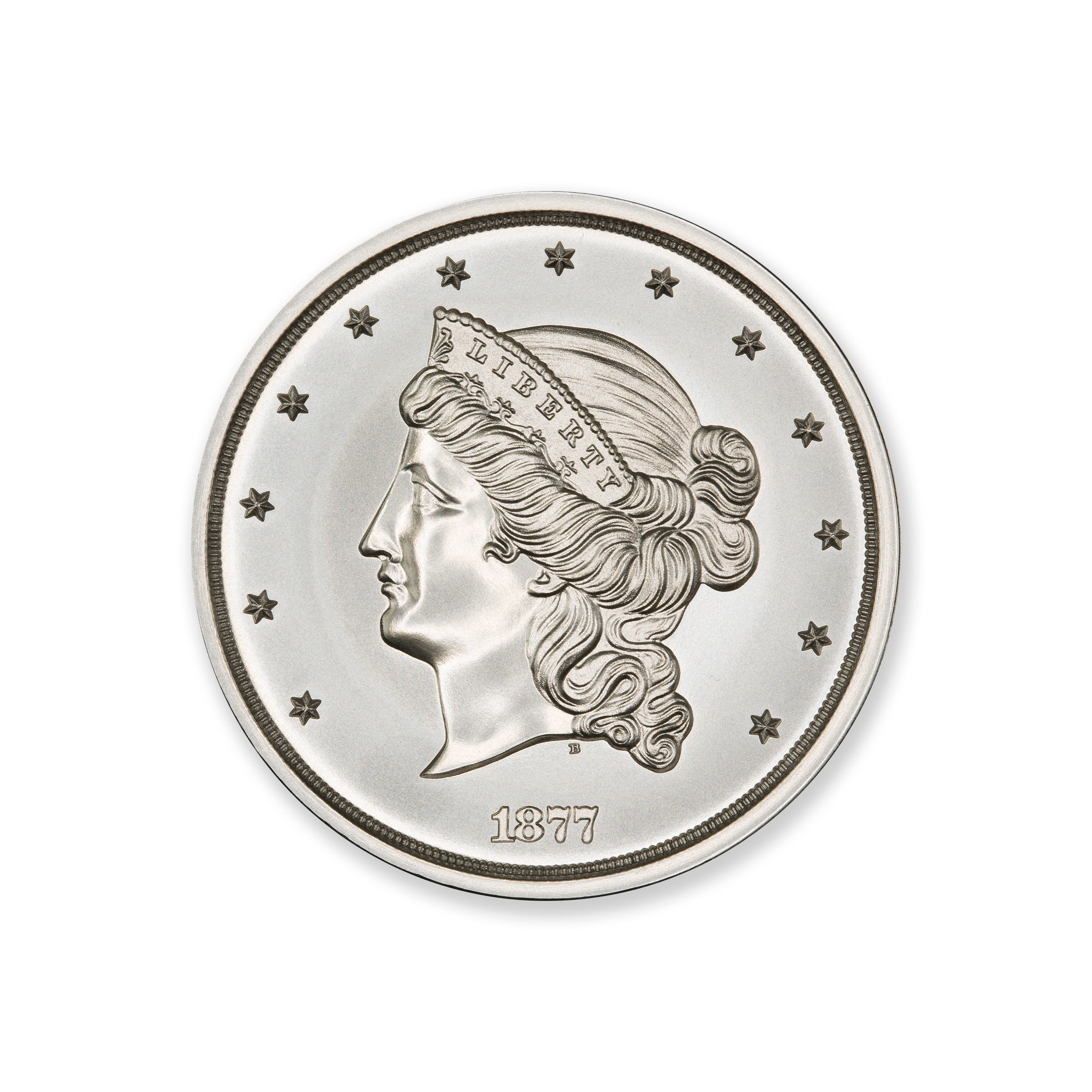 2 ounce Silver Gilt Tribute