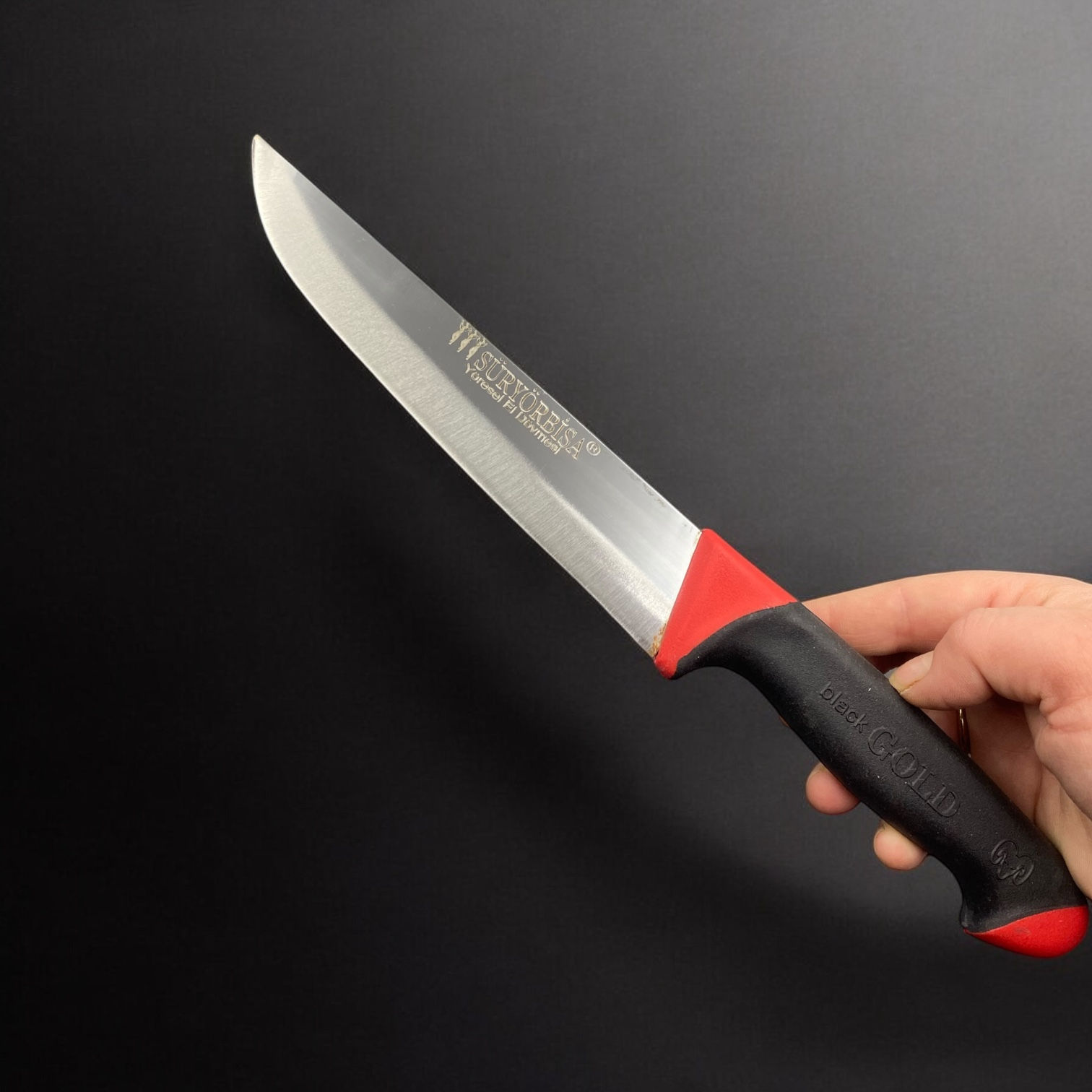 El Yapımı Premium Kurban Boğaz, Kasap Bıçağı No:2 Uzun Ömürlü - Kişiye Özel İsim