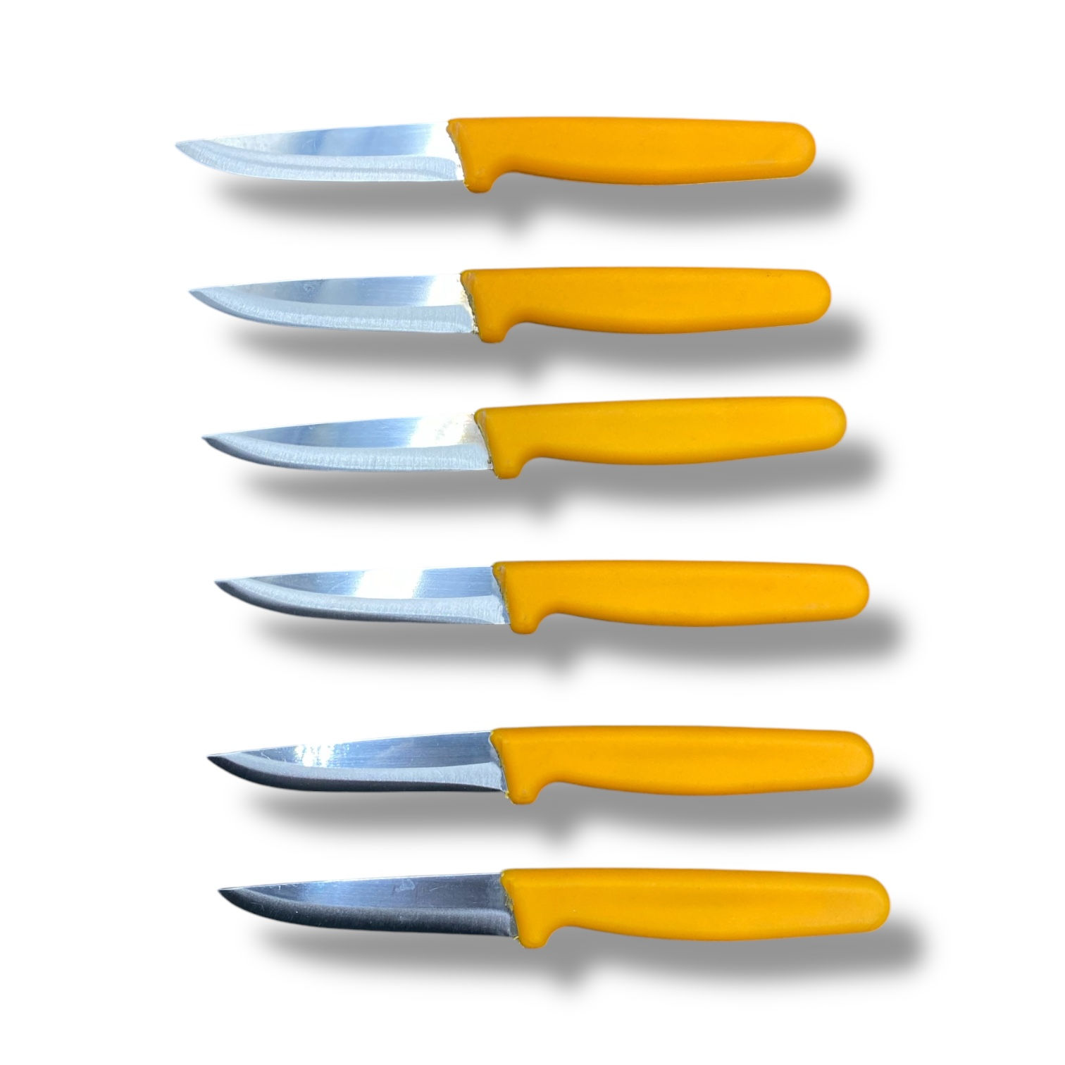 El Yapımı Meyve, Sebze Bıçağı Sarı - Kişiye Özel İsim