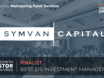 Symvan Capital nominated for two awards at Growth Investor Awards 2019