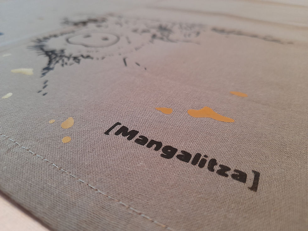 Miniaturbild: Geschirrtuch "Mangalitza"