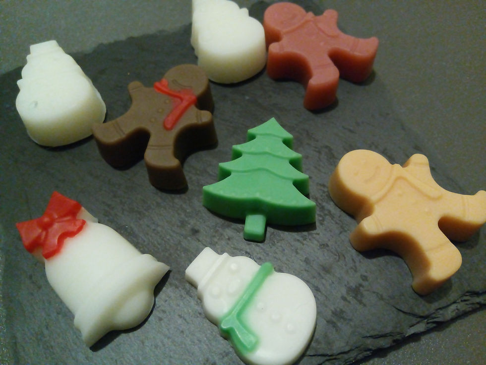 Thumbnail: Mini sabonetes alusivos ao Natal